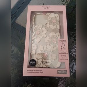 KATE SPADE iPhone case for iPhone 12 or iPhone 13 Pro Max White Floral